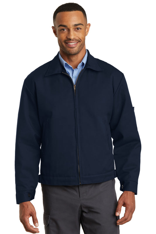 Red Kap Slash Pocket Jacket. CSJT22 - EMBROIDERED