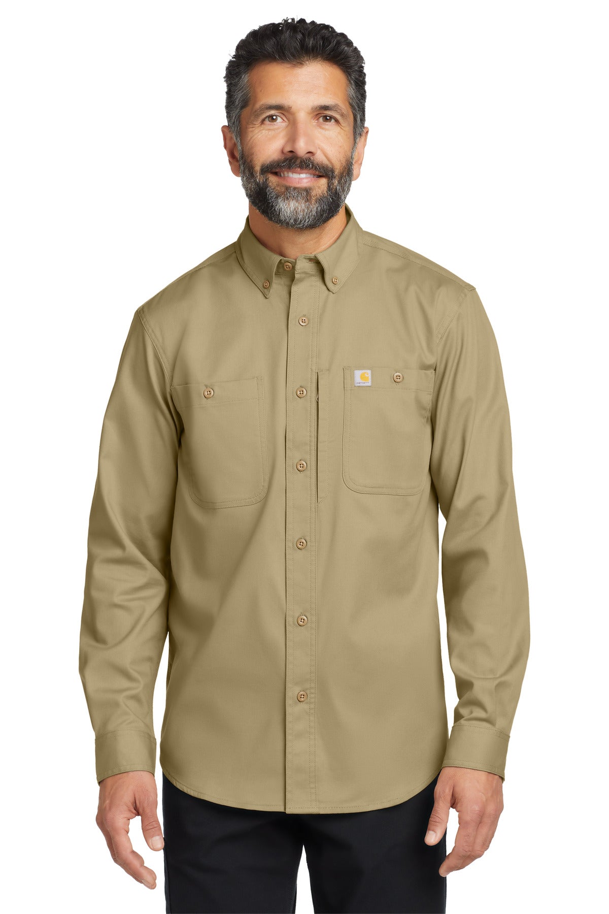 Carhartt Rugged Professional‚ Series Long Sleeve Shirt CT102538 - EMBROIDERED
