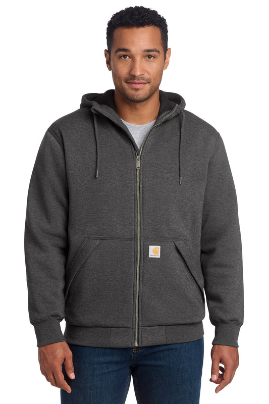Carhartt Midweight Thermal-Lined Full-Zip Sweatshirt CT104078 - EMBROIDERED