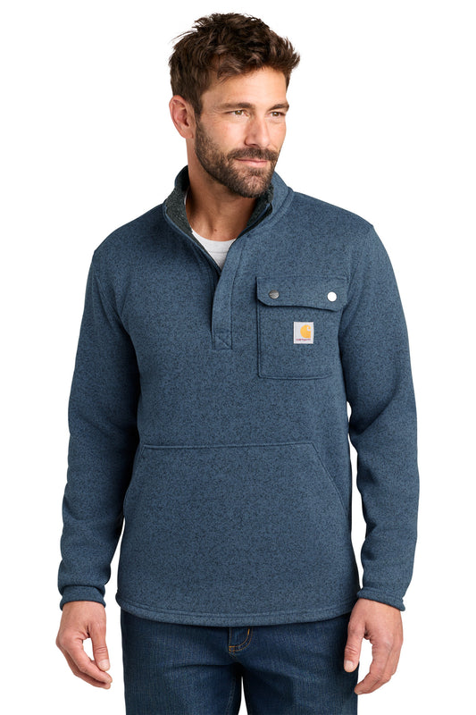 Carhartt Midweight 1/4-Zip Sweater Fleece CT106378 - EMBROIDERED