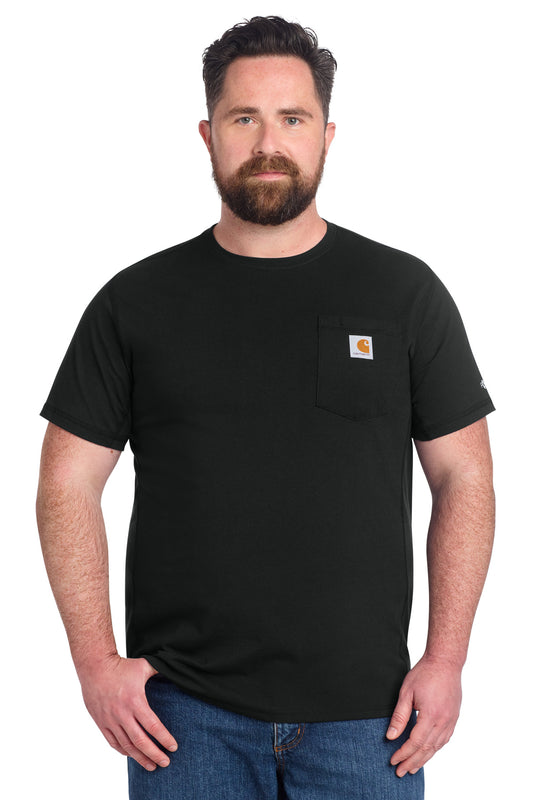 Carhartt Force Short Sleeve Pocket T-Shirt CT106652 - EMBROIDERED
