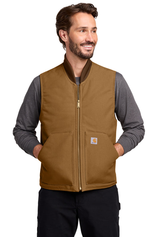 Carhartt Duck Vest. CT106676 - EMBROIDERED
