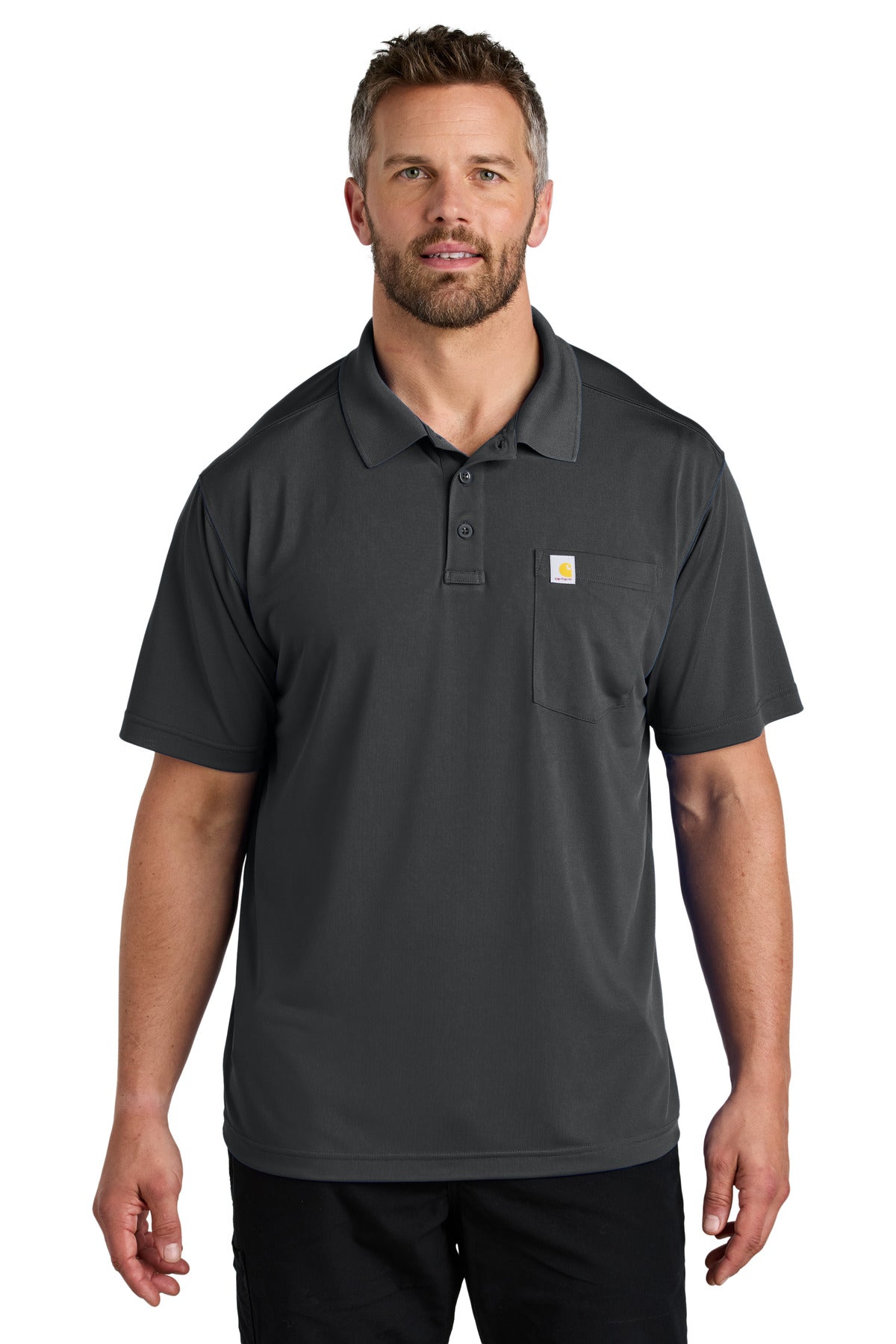 Carhartt Force Snag-Resistant Pocket Polo CT106880 - EMBROIDERED
