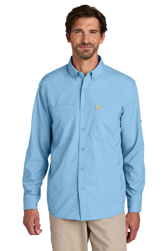 Carhartt Force Sun Defender‚ Long Sleeve Shirt CT107106 - EMBROIDERED