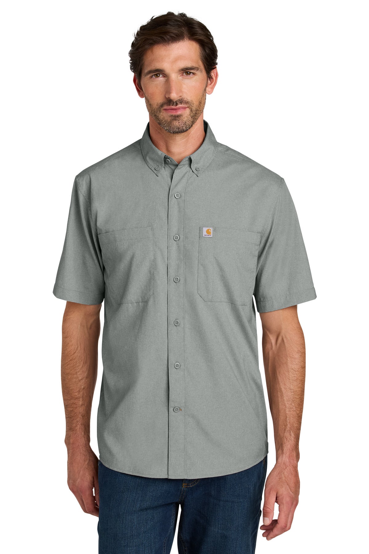 Carhartt Force Sun Defender‚ Short Sleeve Shirt CT107107 - EMBROIDERED
