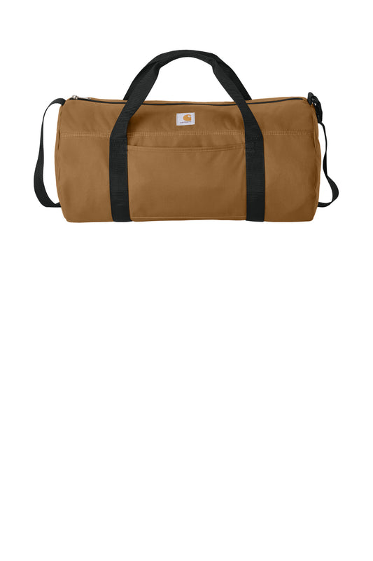Carhartt Canvas Packable Duffel with Pouch CTB0000564 - EMBROIDERED
