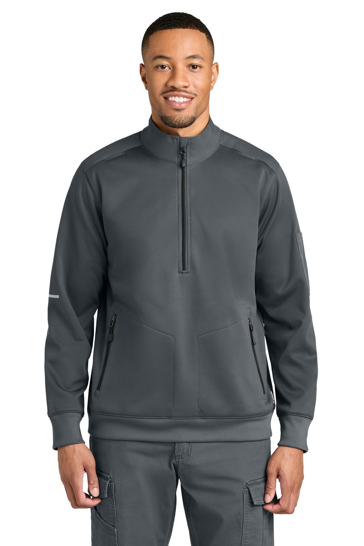 Carhartt FLD & RSCU 1/2-Zip Mid-Layer CTC86912 - EMBROIDERED