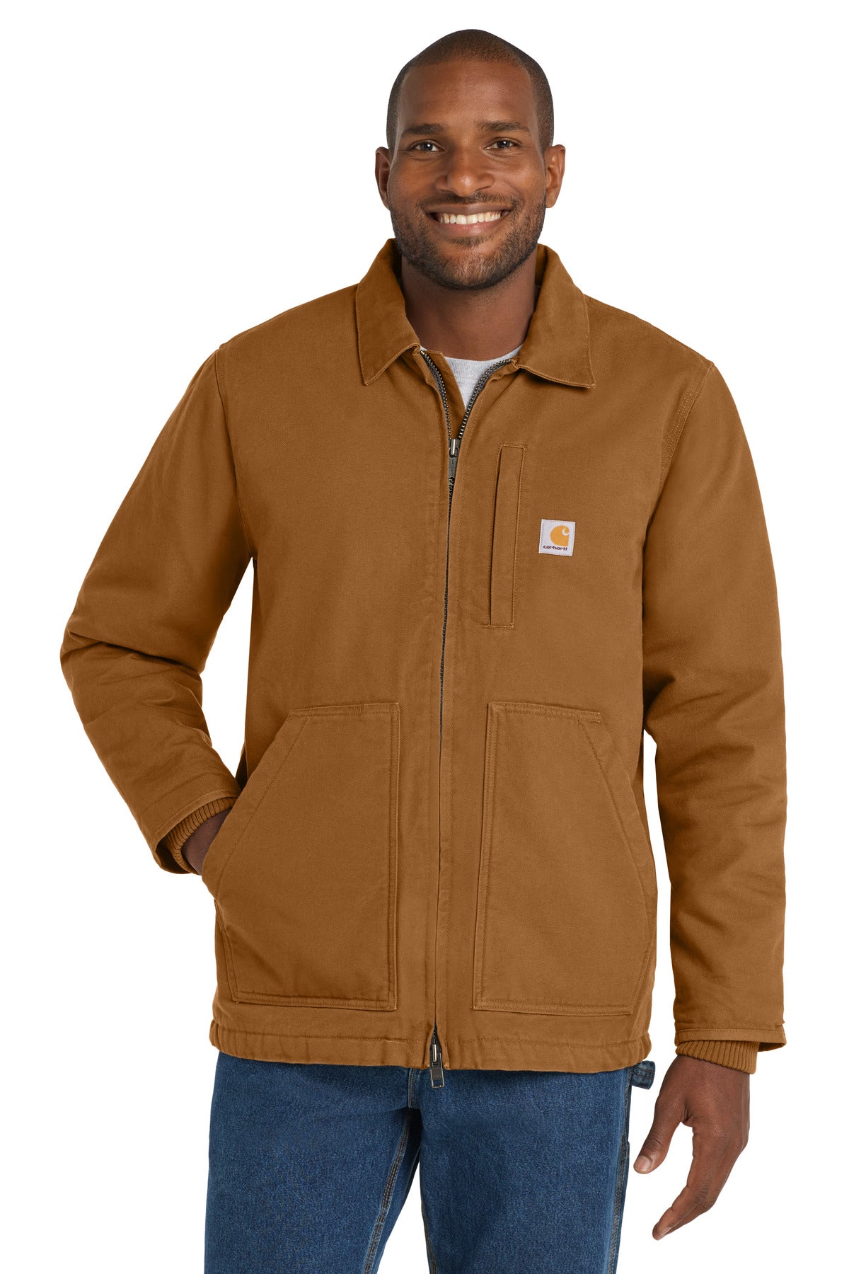 Carhartt Tall Sherpa-Lined Coat CTT104293 - EMBROIDERED