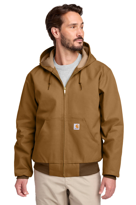 Carhartt Tall Thermal-Lined Duck Active Jac. CTT106678 - EMBROIDERED