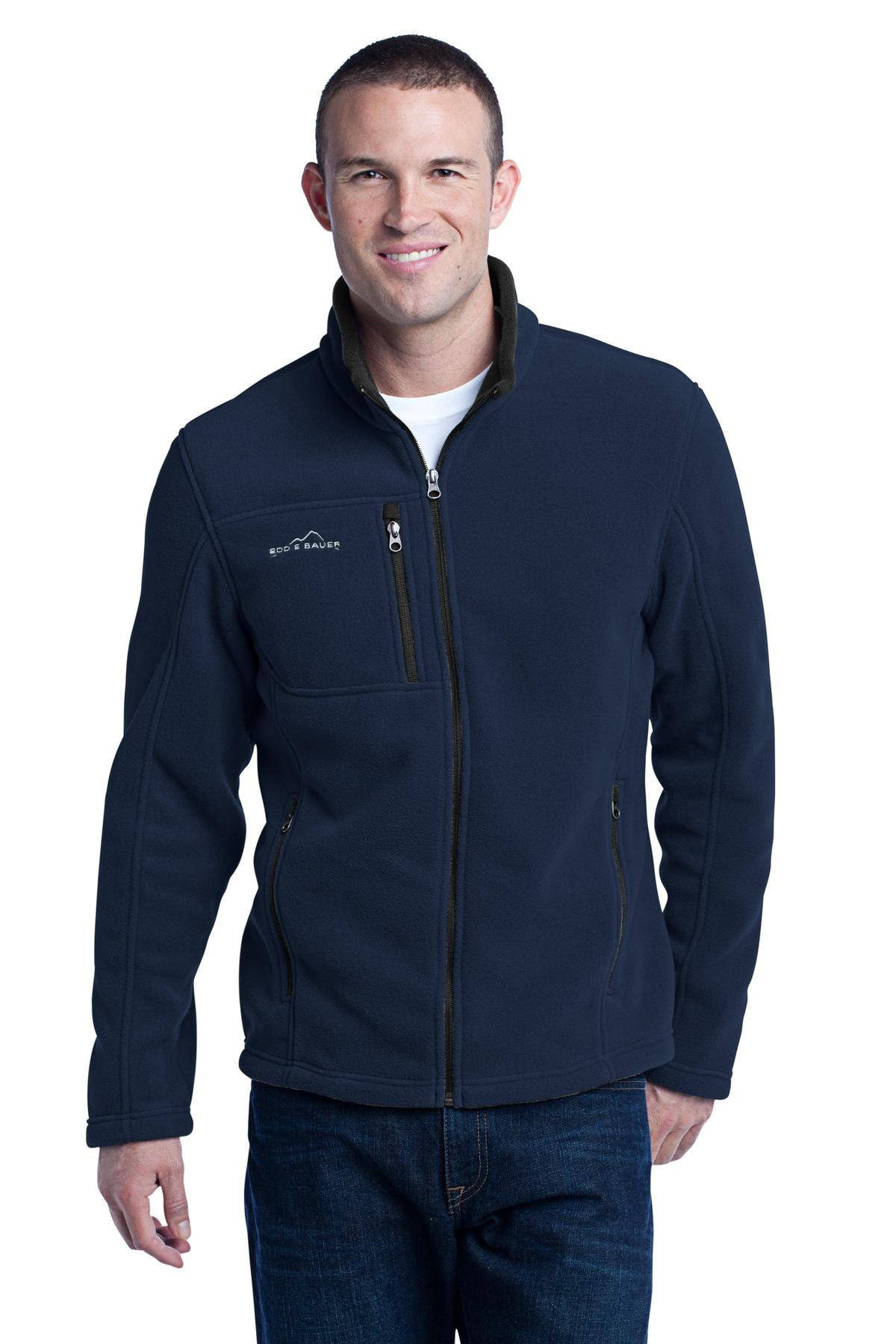 Eddie Bauer - Full-Zip Fleece Jacket. EB200 - EMBROIDERED
