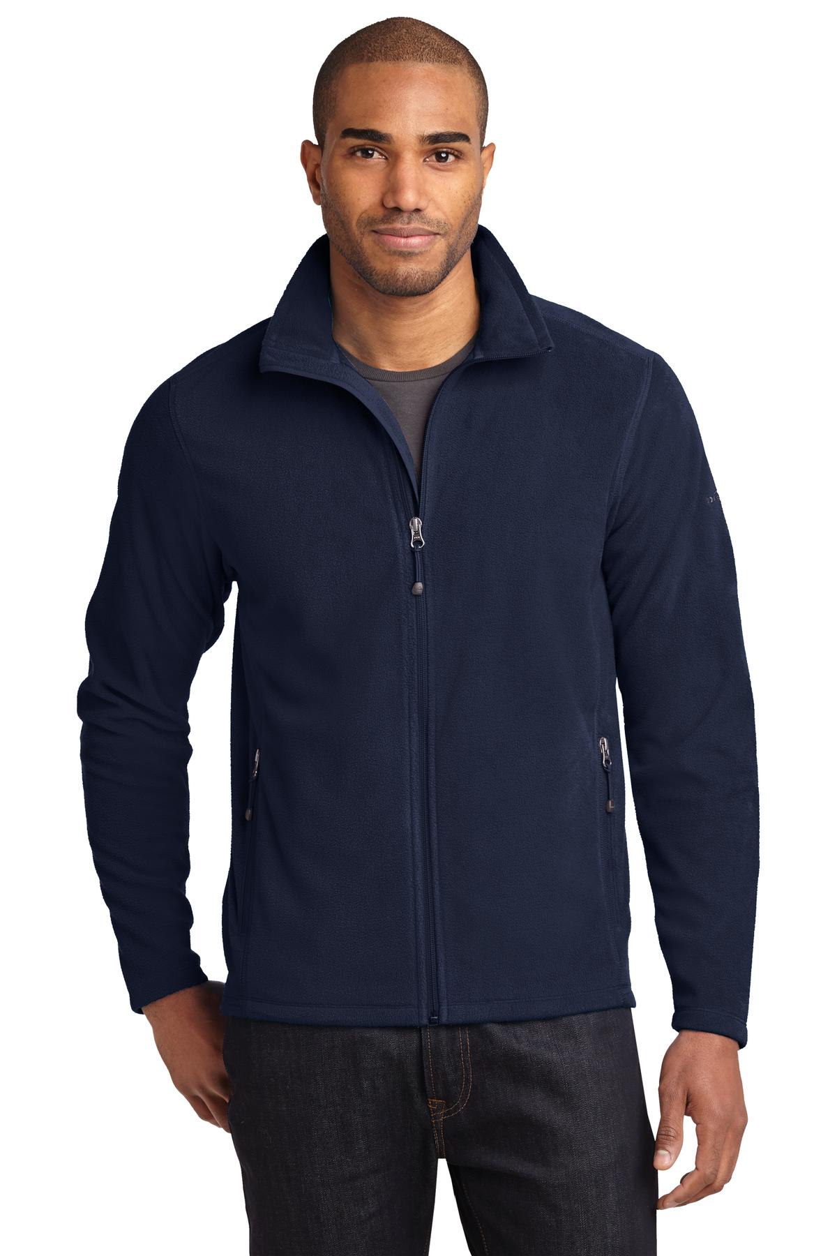 Eddie Bauer Full-Zip Microfleece Jacket. EB224 - EMBROIDERED