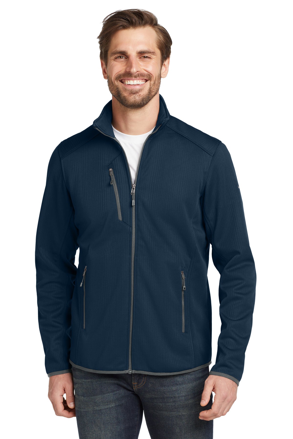 Eddie Bauer Dash Full-Zip Fleece Jacket. EB242 - EMBROIDERED