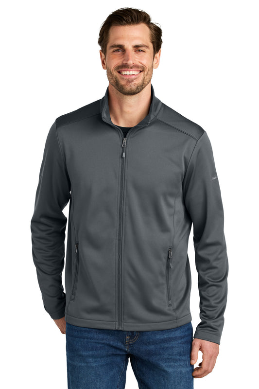 Eddie Bauer Smooth Mid Layer Fleece Full-Zip EB2460 - EMBROIDERED