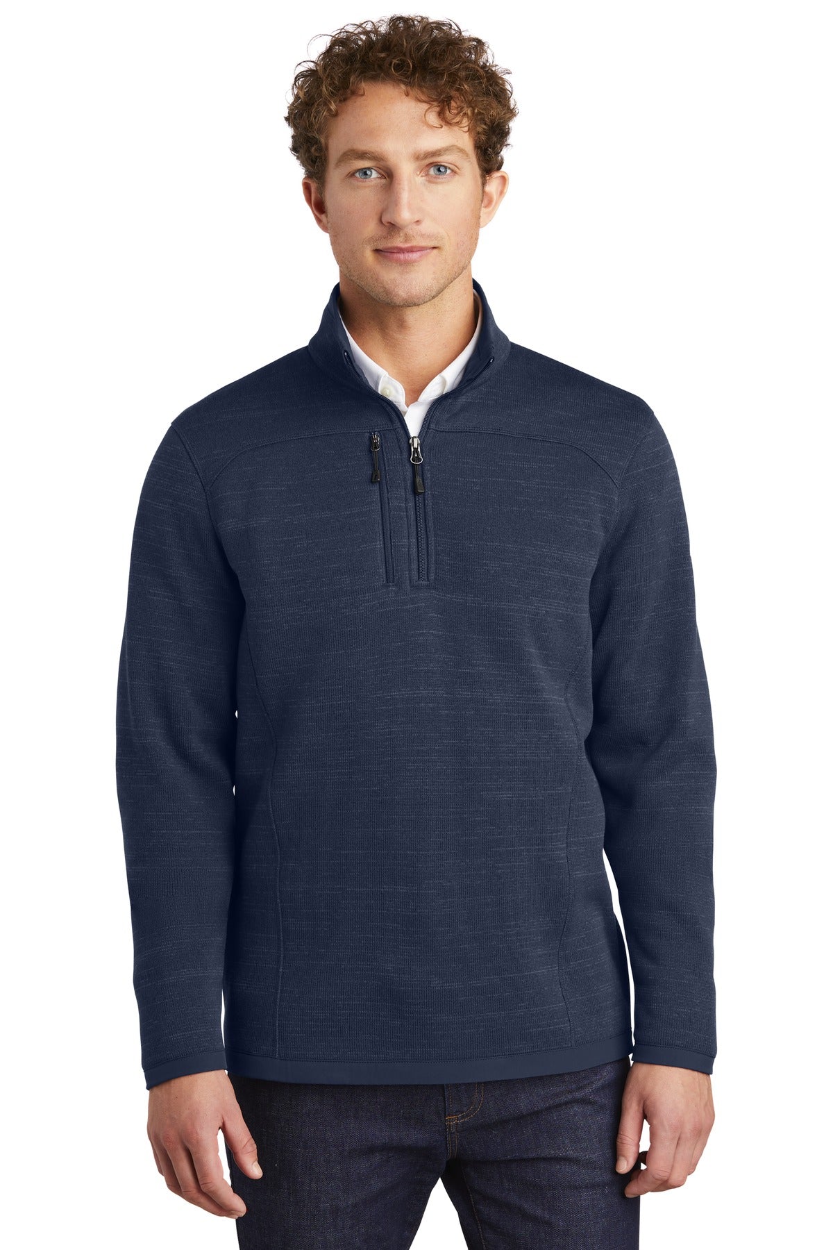 Eddie Bauer Sweater Fleece 1/4-Zip. EB254 - EMBROIDERED