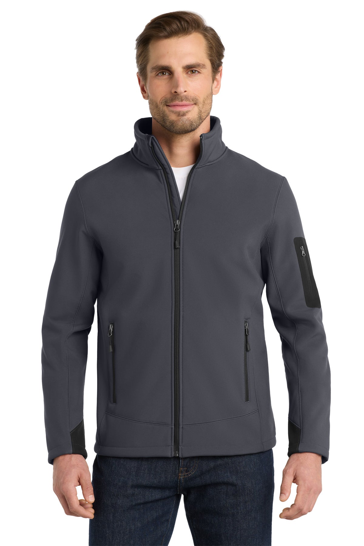 Eddie Bauer Rugged Ripstop Soft Shell Jacket. EB534 - EMBROIDERED