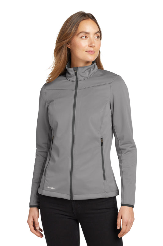 Eddie Bauer Women's Weather-Resist Soft Shell Jacket. EB539 - EMBROIDERED