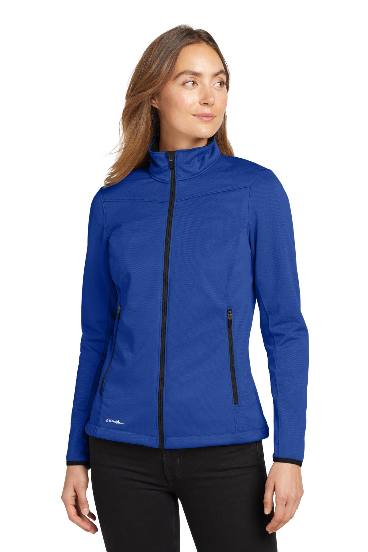 Eddie Bauer Women's Weather-Resist Soft Shell Jacket. EB539 - EMBROIDERED