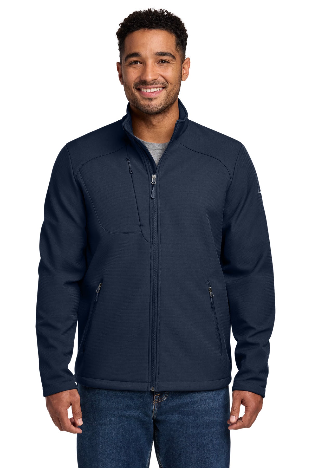 Eddie Bauer Stretch Soft Shell Jacket EB544 - EMBROIDERED