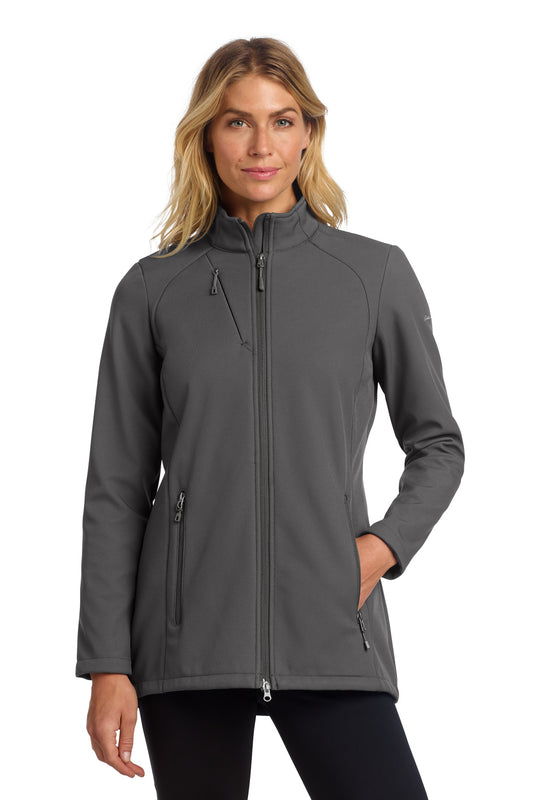 Eddie Bauer Women's Stretch Soft Shell Jacket EB545 - EMBROIDERED