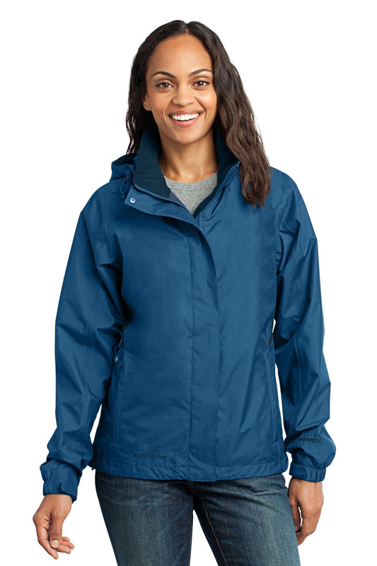 Eddie Bauer Women's Rain Jacket. EB551 - EMBROIDERED