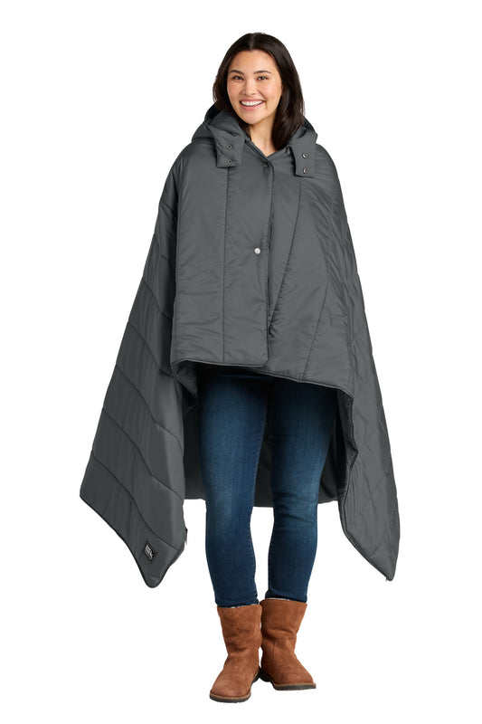 Eddie Bauer Puffy Camp Poncho EB755 - EMBROIDERED