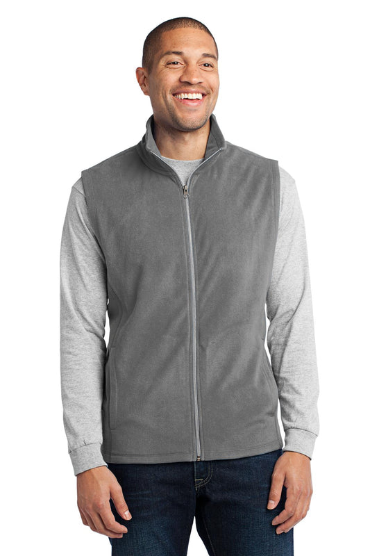 Port Authority Microfleece Vest. F226 - EMBROIDERED