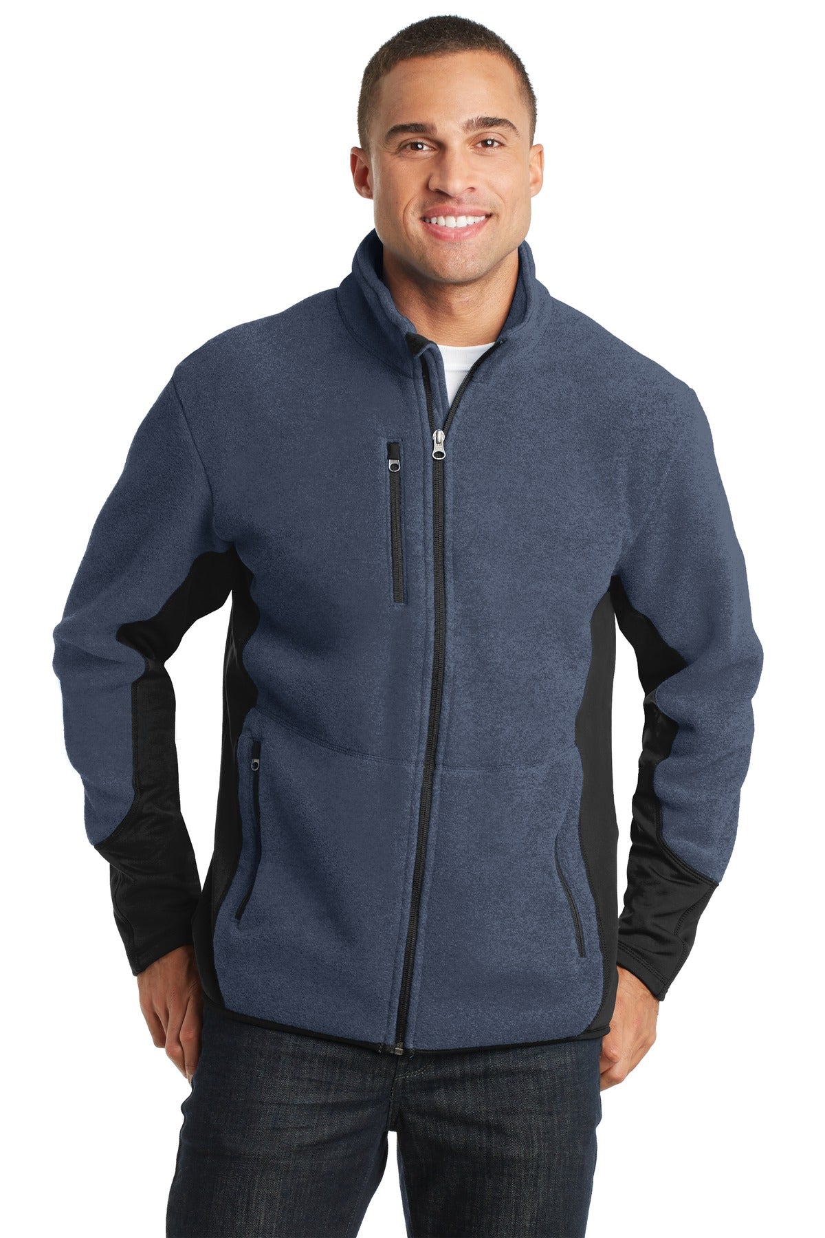 Port Authority R-Tek Pro Fleece Full-Zip Jacket. F227 - EMBROIDERED