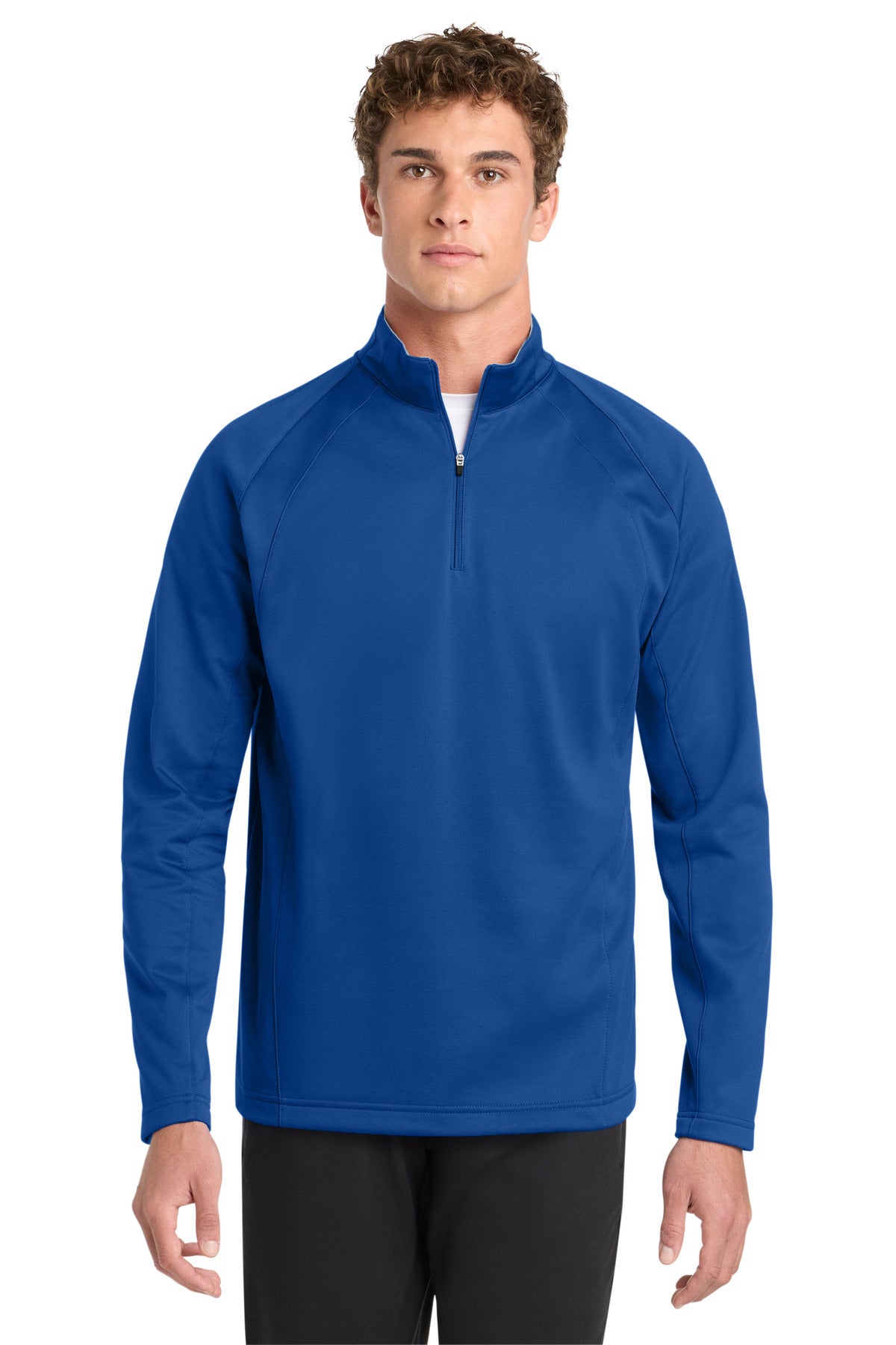Sport-Tek Sport-Wick Fleece 1/4-Zip Pullover. F243 - EMBROIDERED