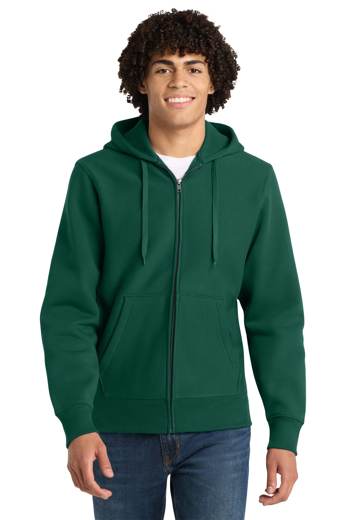 Sport-Tek Super Heavyweight Full-Zip Hooded Sweatshirt. F282