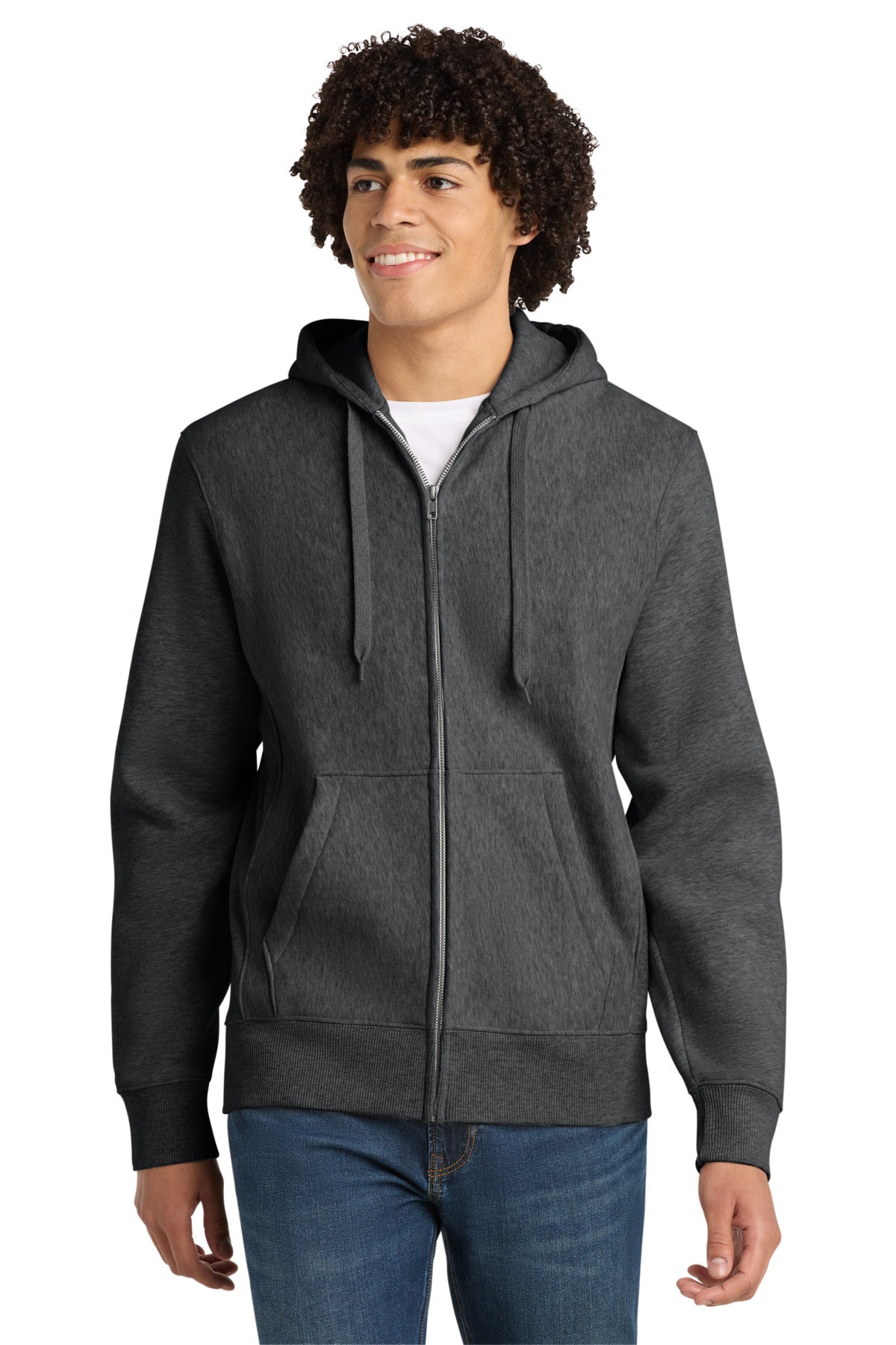 Sport-Tek Super Heavyweight Full-Zip Hooded Sweatshirt. F282