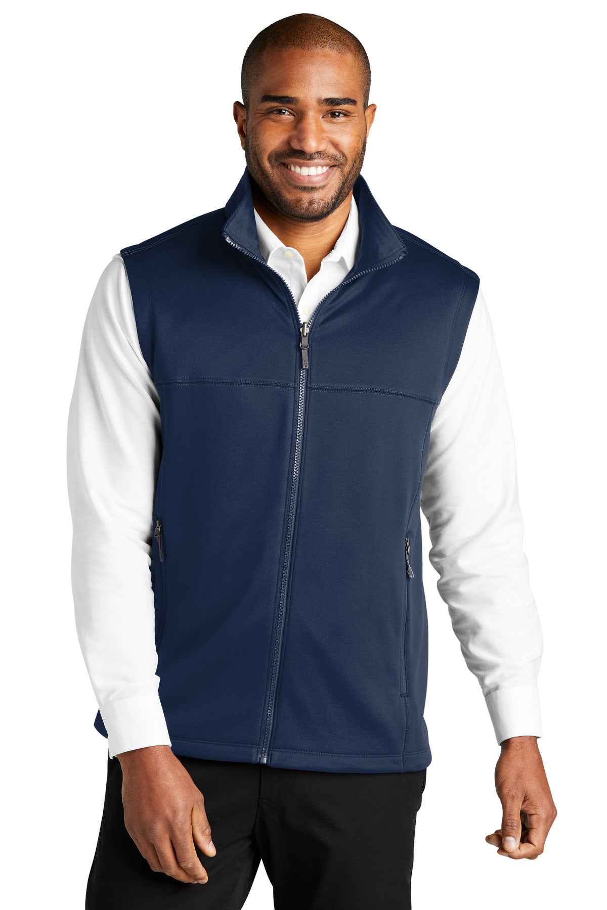 Port Authority Collective Smooth Fleece Vest F906 - EMBROIDERED