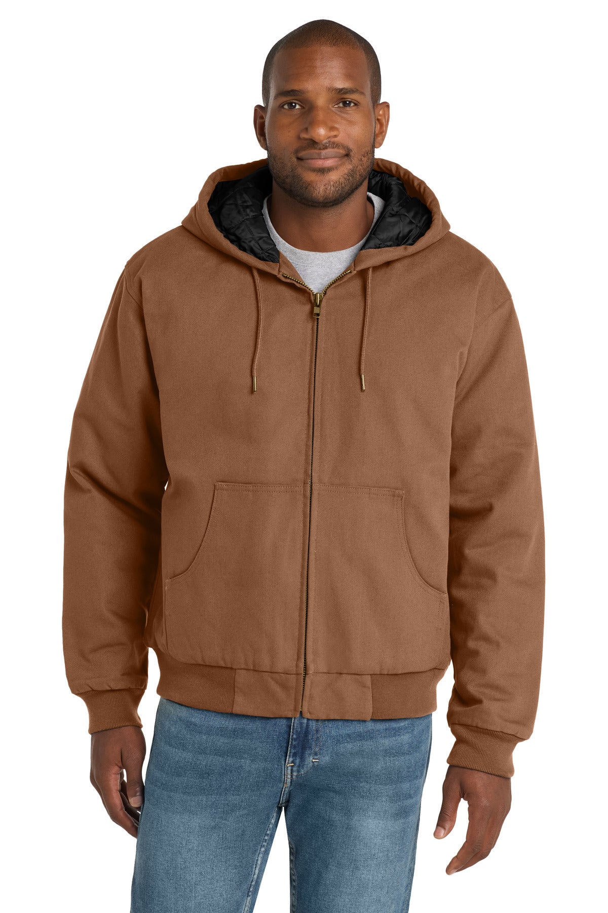 CornerStone - Duck Cloth Hooded Work Jacket. J763H