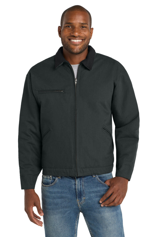 CornerStone - Duck Cloth Work Jacket. J763 - EMBROIDERED