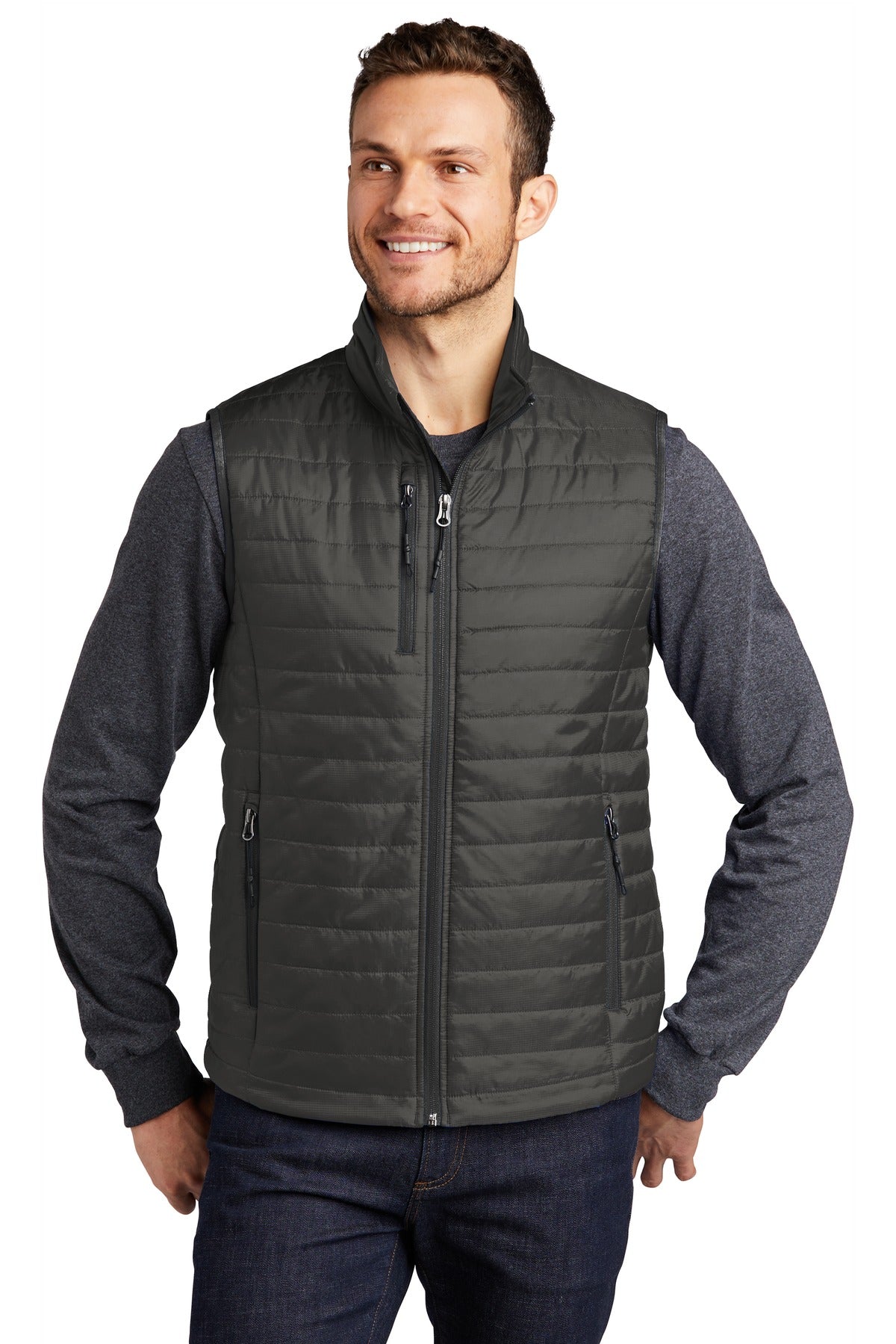 Port Authority Packable Puffy Vest J851 - EMBROIDERED