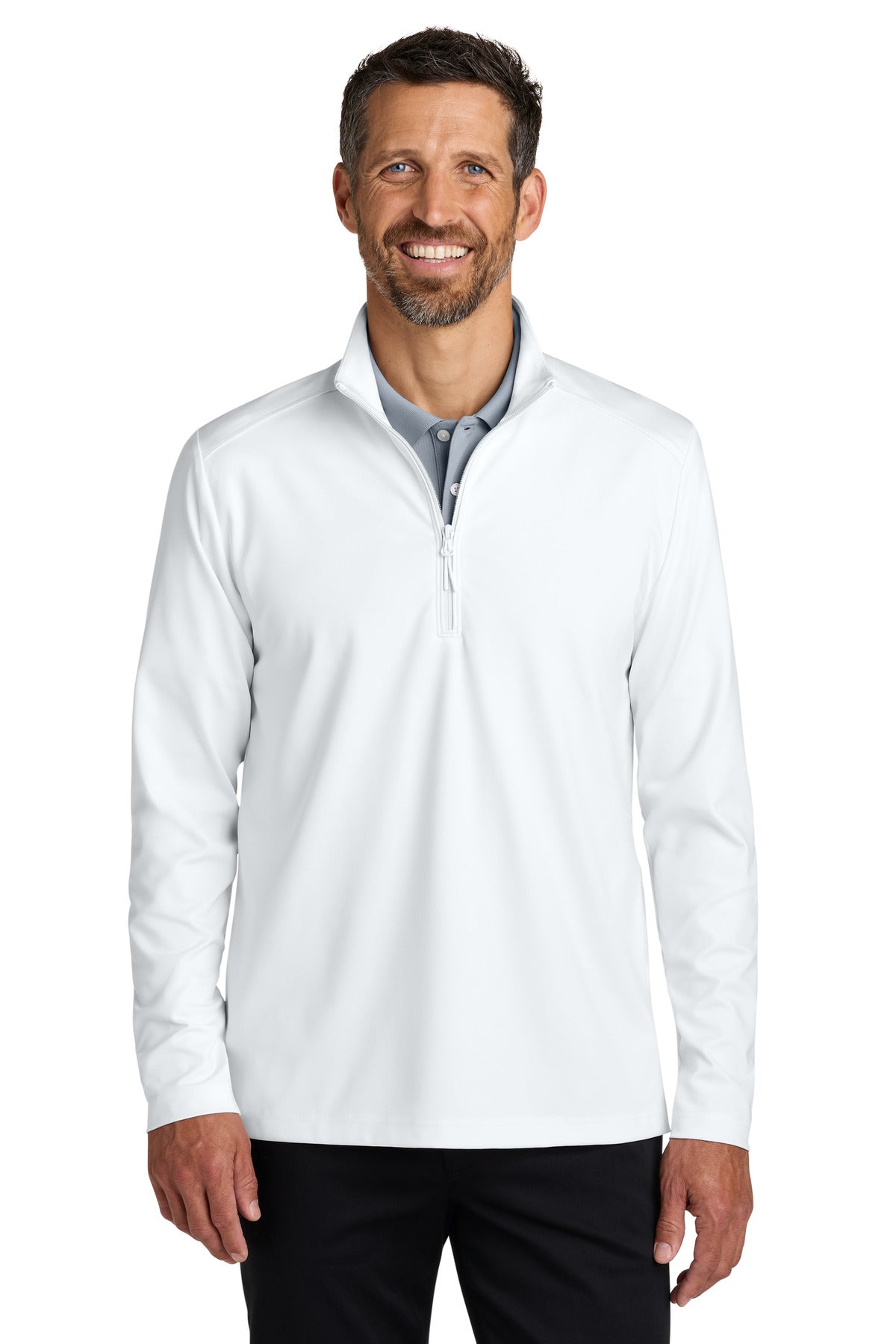 Port Authority C-FREE Double Knit 1/4-Zip K880 - EMBROIDERED