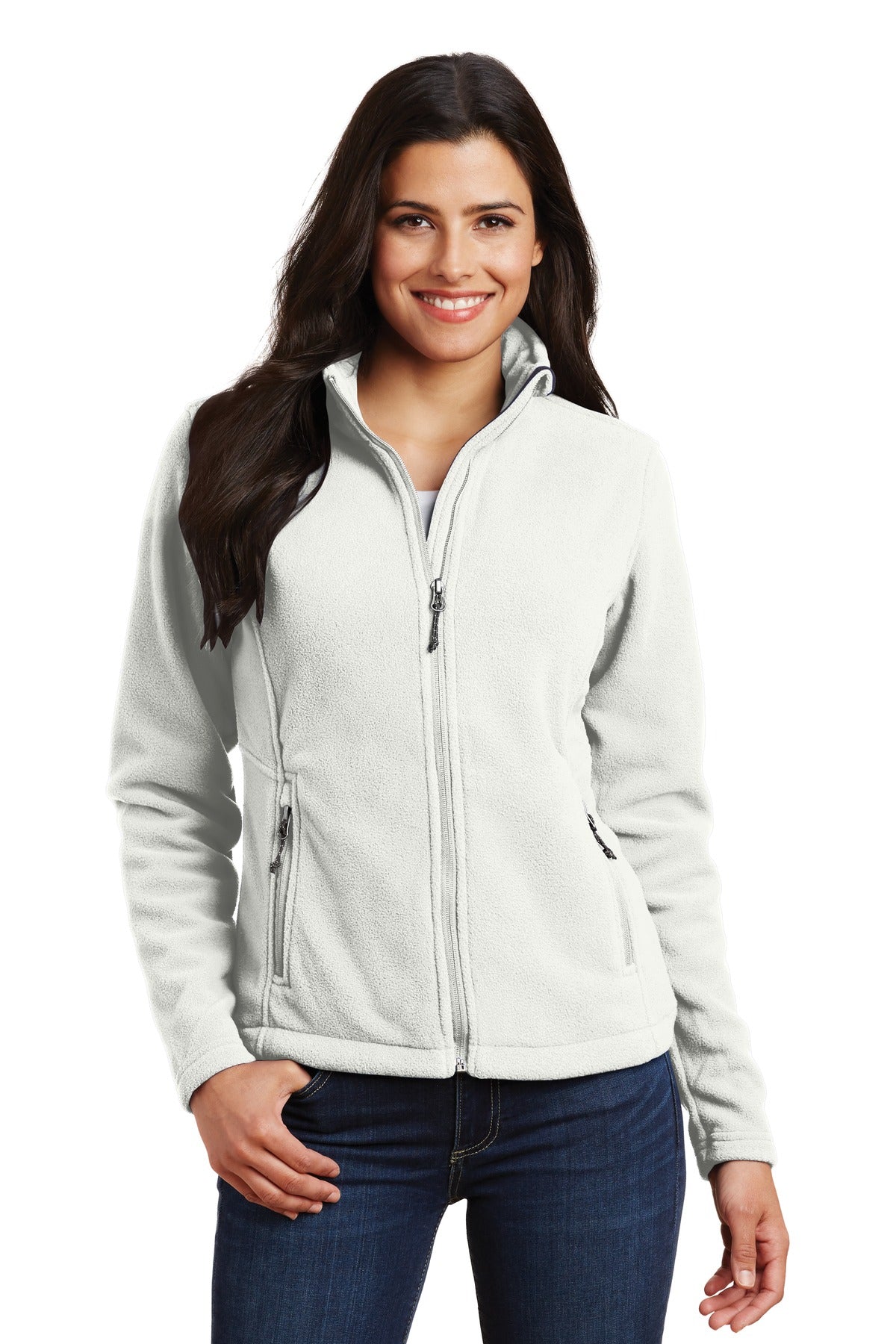 Port Authority Women's Value Fleece Jacket. L217 - EMBROIDERED