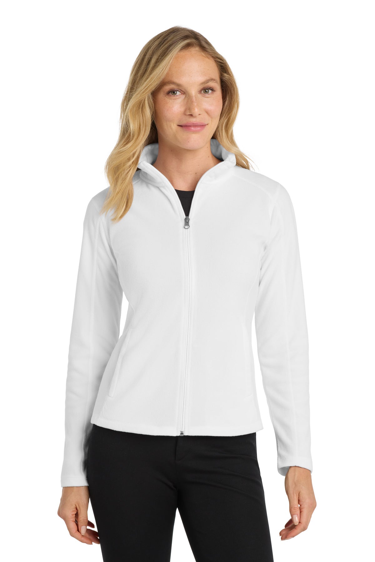 Port Authority Women's Microfleece Jacket. L223 - EMBROIDERED