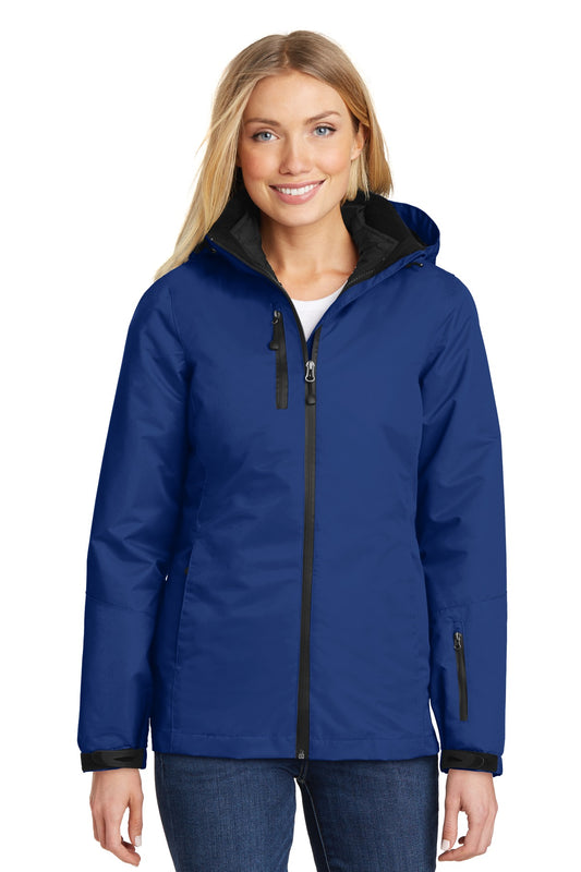 Port Authority Women's Vortex Waterproof 3-in-1 Jacket. L332 - EMBROIDERED