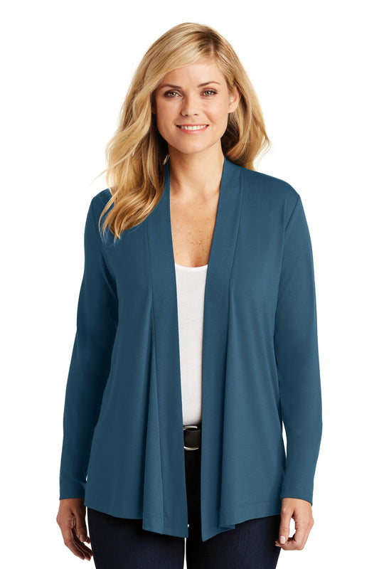 Port Authority Women's Concept Open Cardigan. L5430 - EMBROIDERED