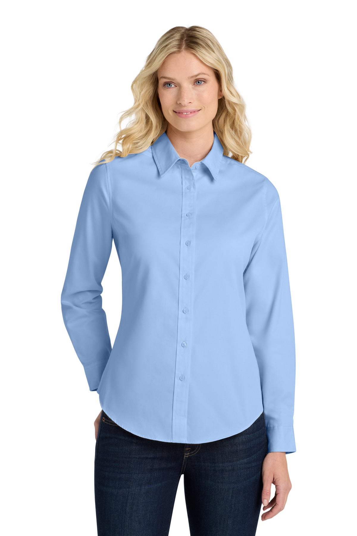 Port Authority Women's Long Sleeve Easy Care Shirt. L608