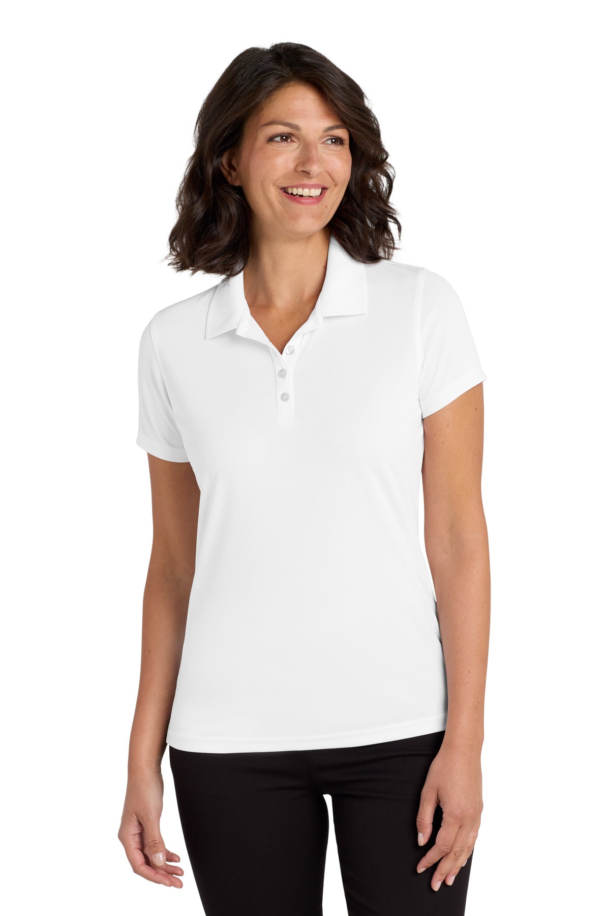 Port Authority Women's Dry Zone UV Micro-Mesh Polo. LK110 - EMBROIDERED