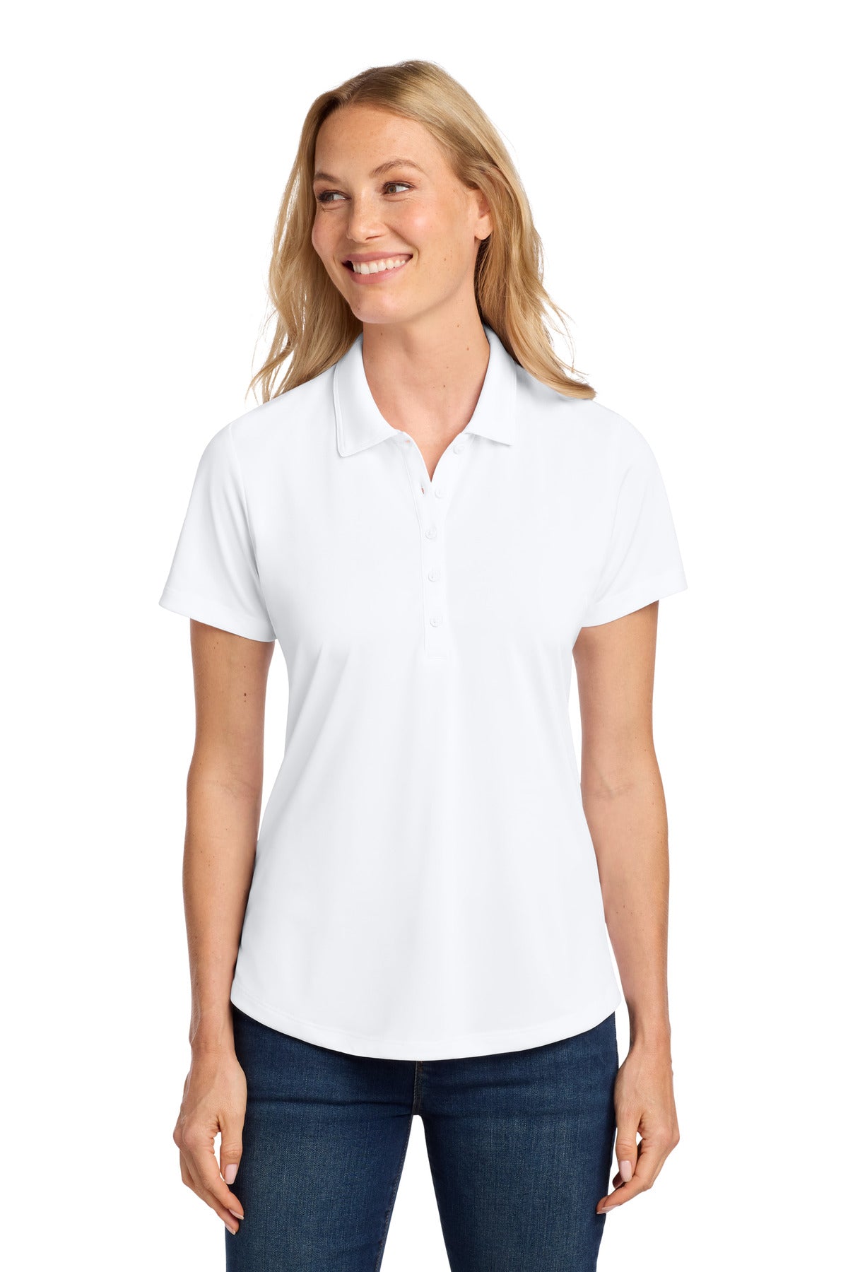 Port Authority Women's C-FREE Snag-Proof Polo LK864 - EMBROIDERED