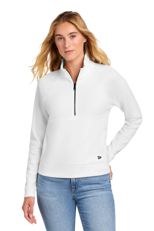 New Era Women's STS 1/2-Zip LNEA541 - EMBROIDERED