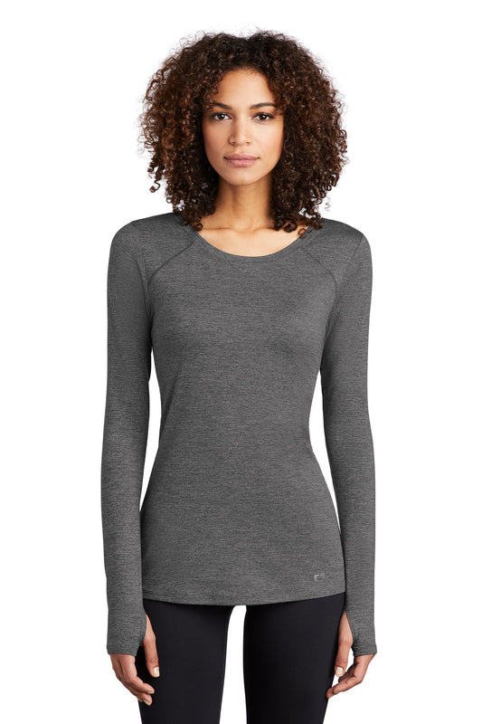 OGIO Women's Force Long Sleeve Tee LOE340 - EMBROIDERED