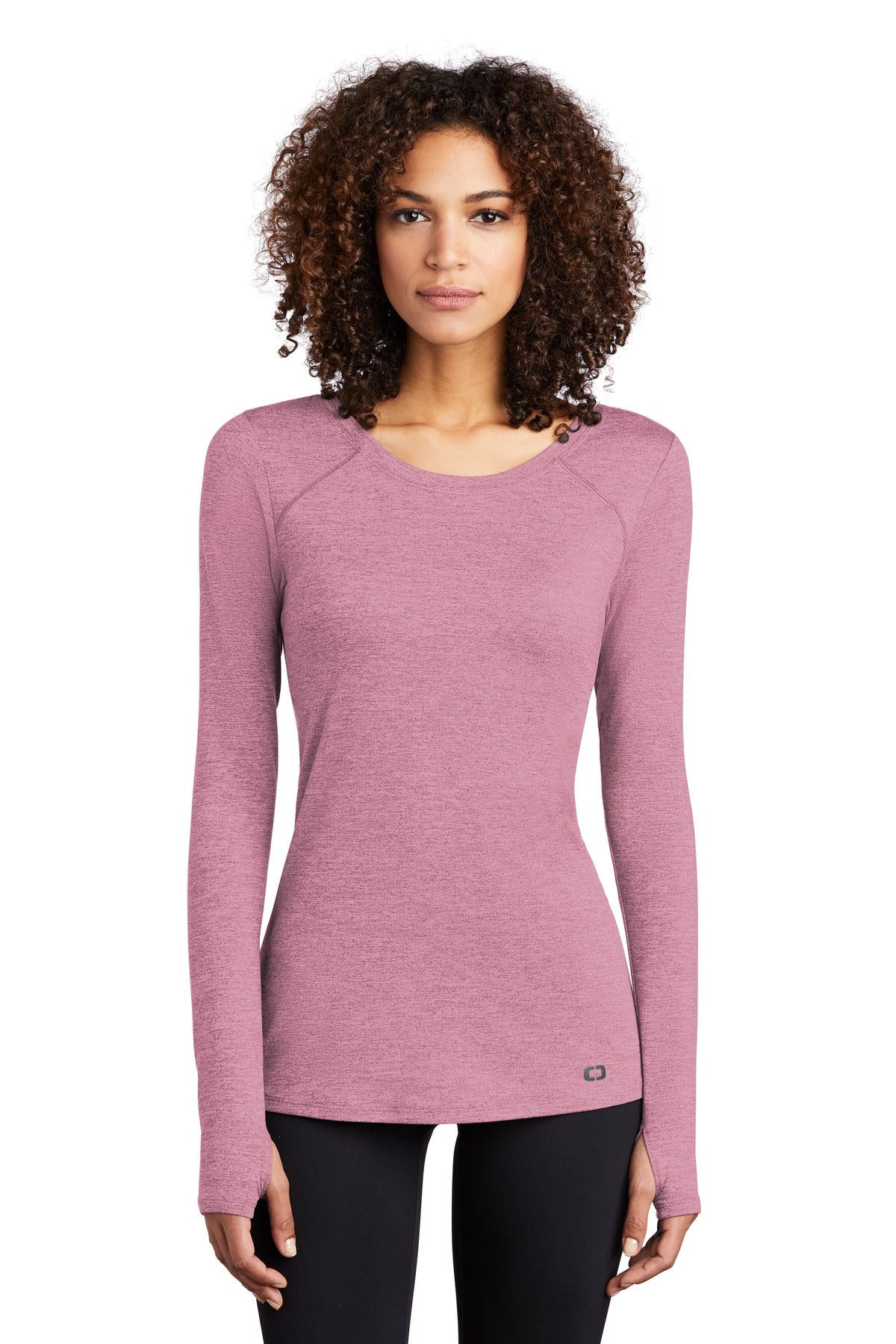OGIO Women's Force Long Sleeve Tee LOE340 - EMBROIDERED