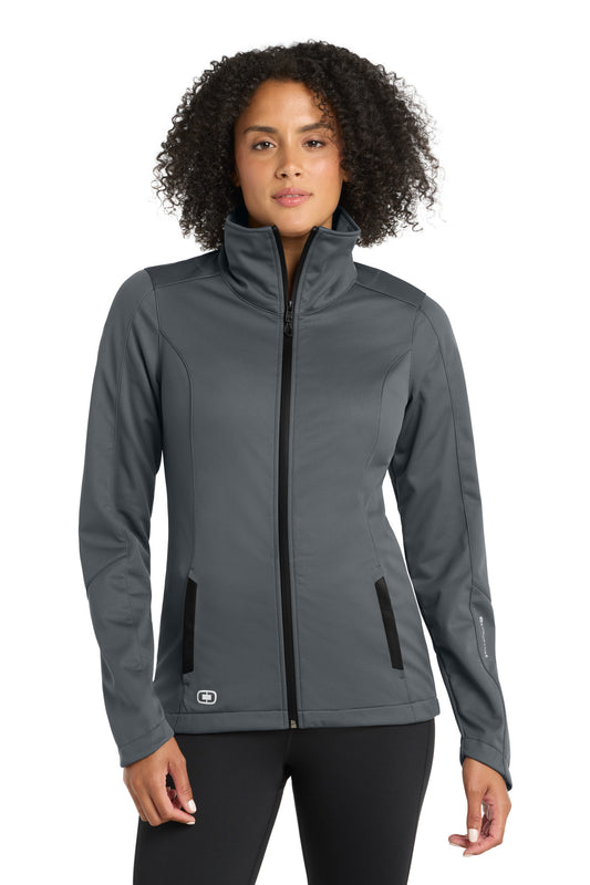 OGIO Women's Crux Soft Shell. LOE720 - EMBROIDERED