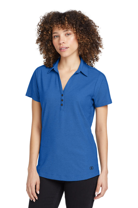 OGIO Women's Onyx Polo. LOG126 - EMBROIDERED