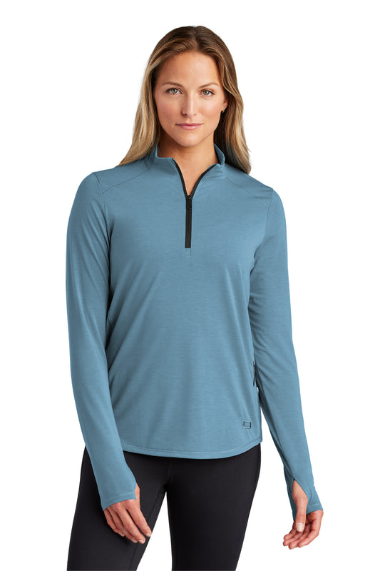 OGIO Women's Motion 1/4-Zip LOG153 - EMBROIDERED
