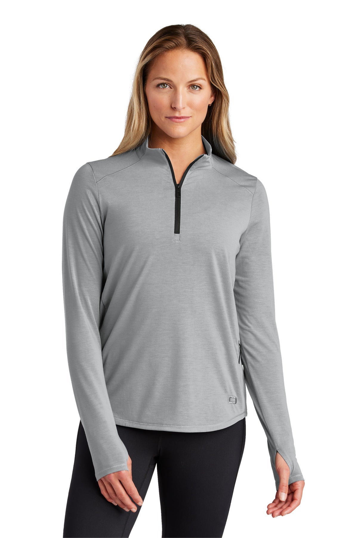 OGIO Women's Motion 1/4-Zip LOG153 - EMBROIDERED
