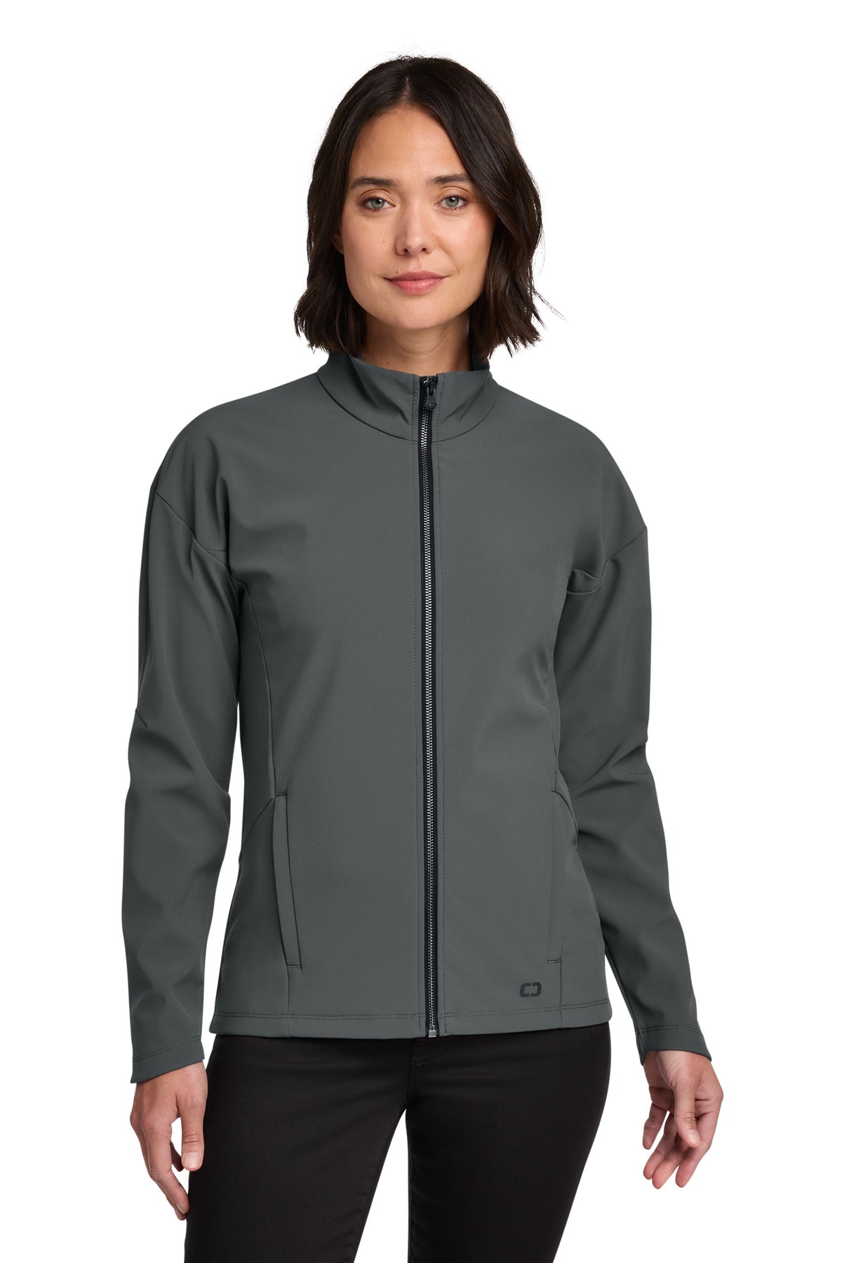 OGIO Women's Commuter Full-Zip Soft Shell LOG755 - EMBROIDERED